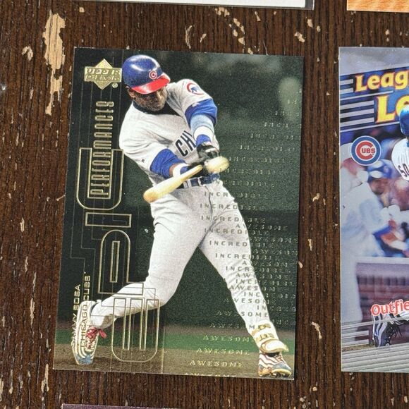 Sammy Sosa 12 Card Lot NM MLB Baseball w Rookie RC Topps HR Parade Power Players - Picture 9 of 13